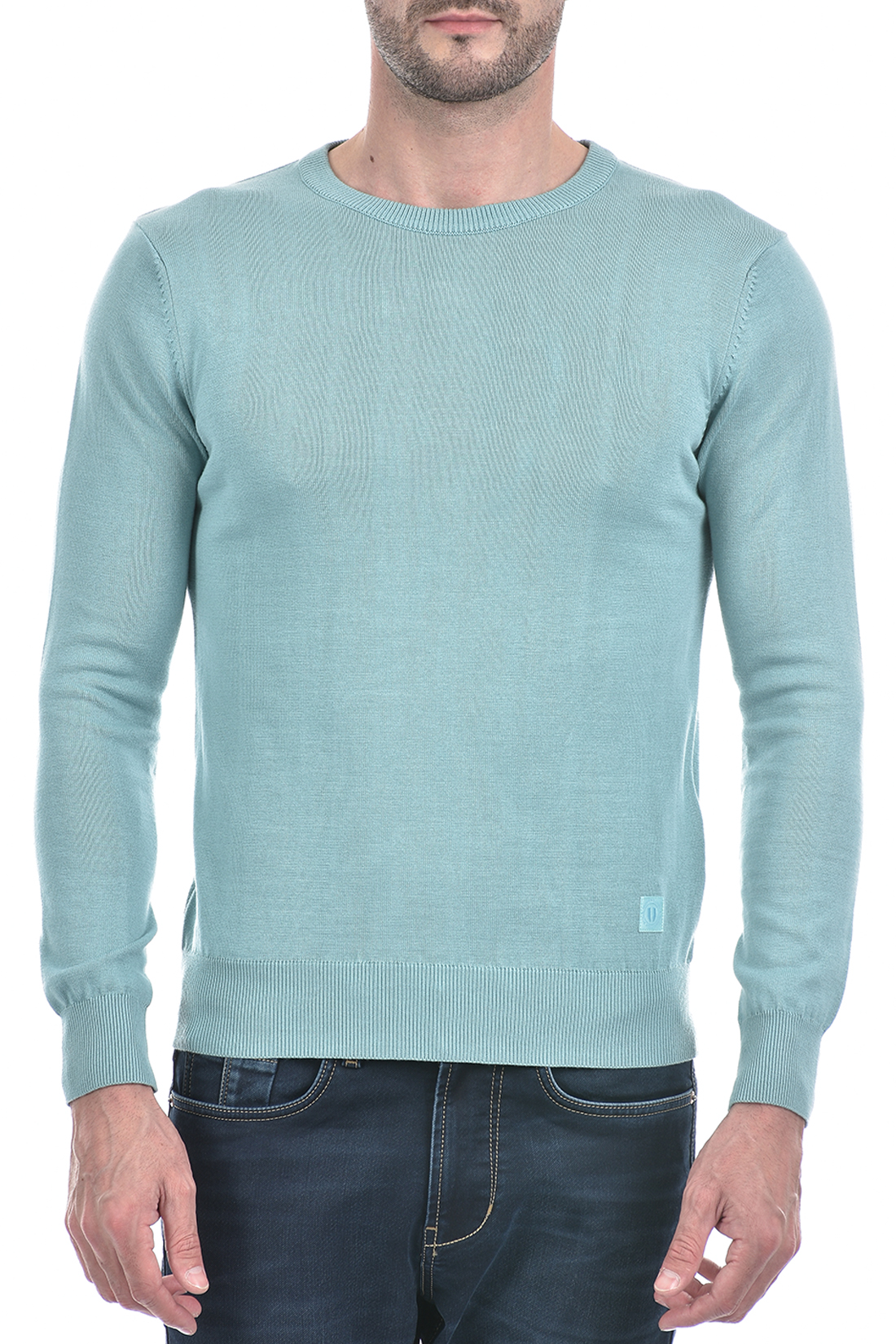 Numero Uno Men Solid Blue Sweater